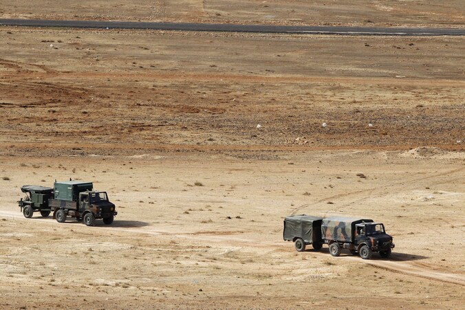 Turks leger behoudt zijn positie op de Turks-Syrische grens nabij Mursitpinar.