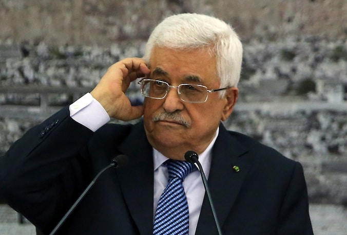 De Palestijnse president Mahmud Abbas.