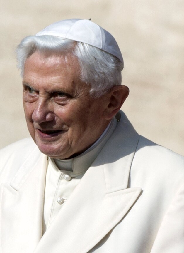 De voormalige paus Benedictus XVI.