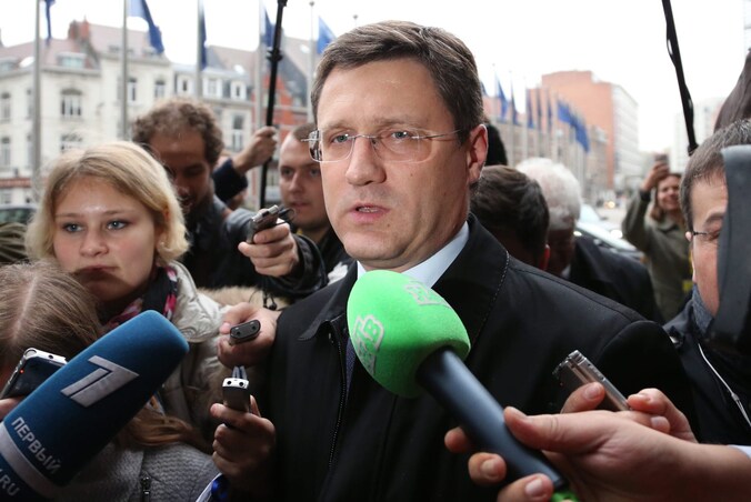 De Russische Energieminister Alexander Novak.