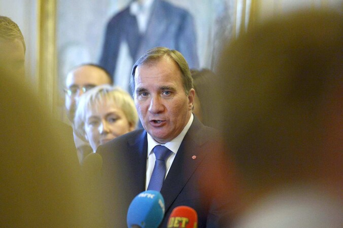 De nieuwe Zweedse premier Stefan Löfven.