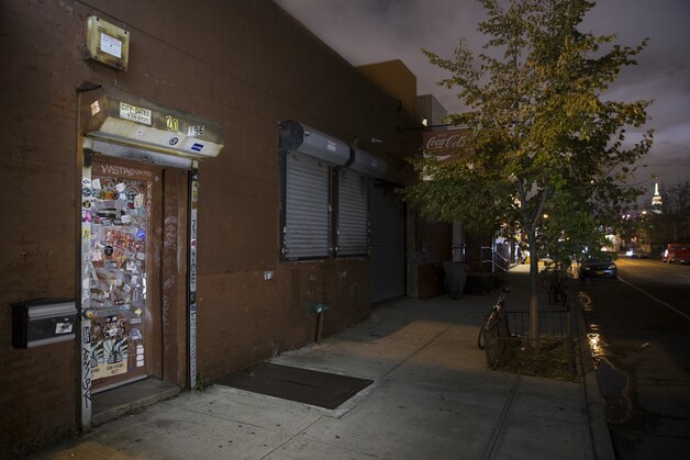 The Gutter in Brooklyn, de bowlingzaal waar Spencer en zijn verloofde woensdag gingen bowlen.