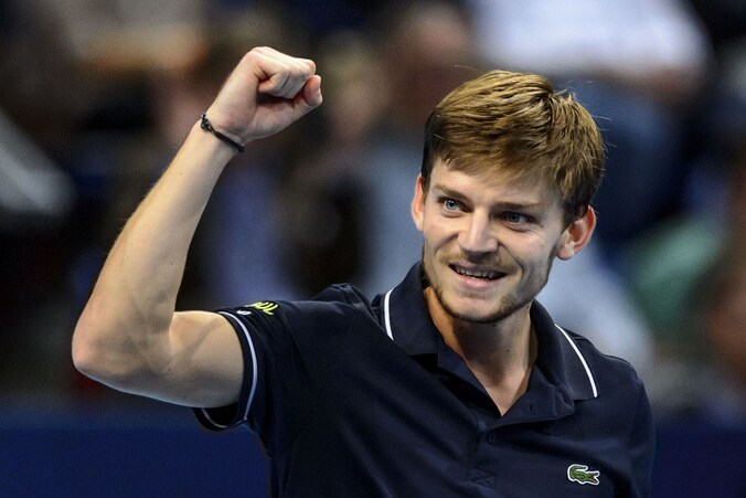 David Goffin verbaasde vandaag alweer vriend en vijand door in Bazel top-10-speler Raonic naar huis te meppen.