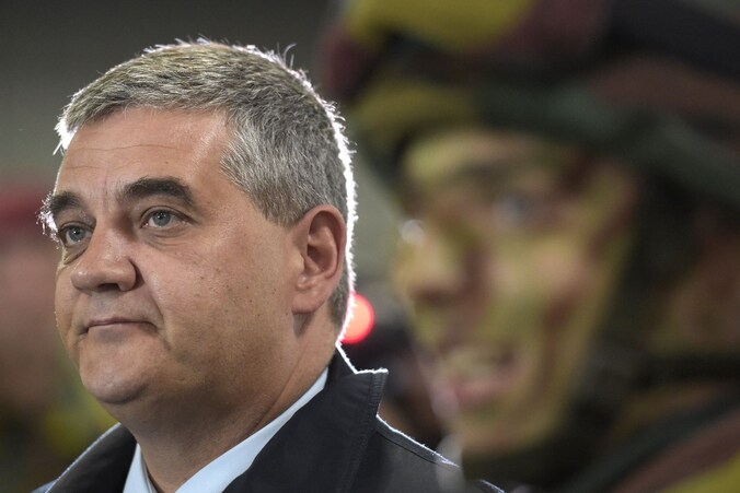 Minister van Defensie Steven Vandeput