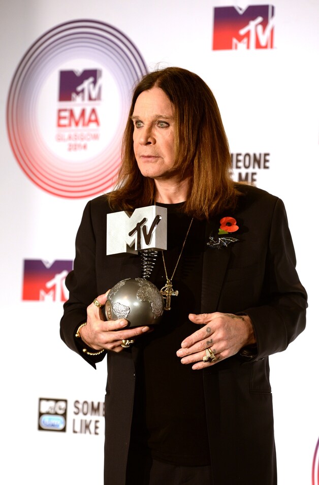 Ozzy Osbourne won 'Global Icon'.