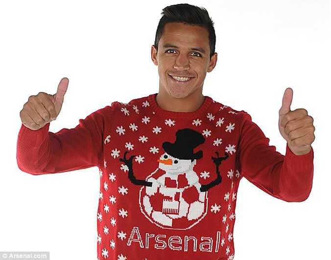 Alexis Sanchez als posterboy.