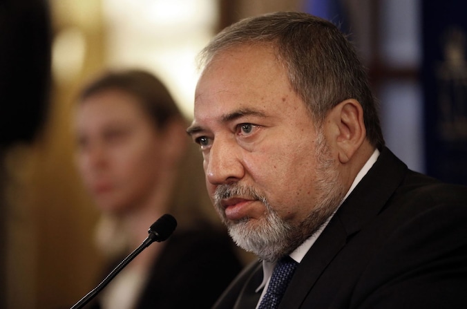 De Israëlische minister van Buitenlandse Zaken, Avigdor Lieberman.