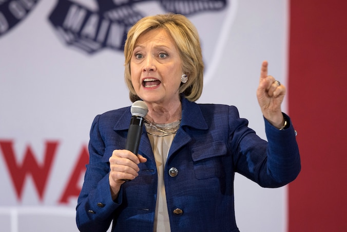 De steun voor Hillary Clinton kalft snel af.