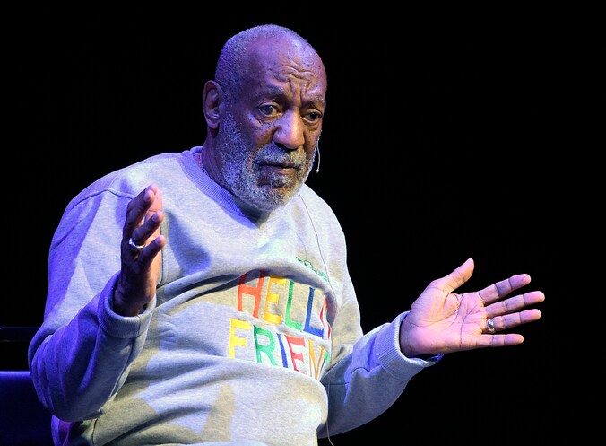 De Amerikaanse komiek Bill Cosby.