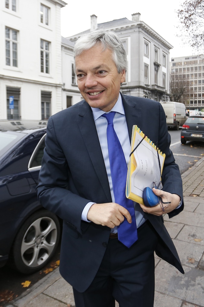 Minister van Buitenlandse Zaken Didier Reynders.