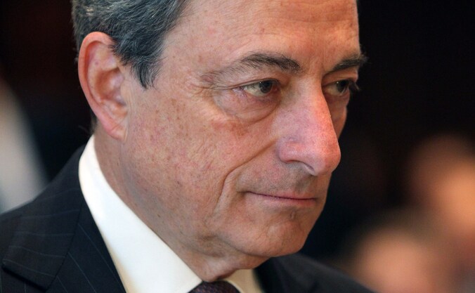 ECB-voorzitter Mario Draghi.
