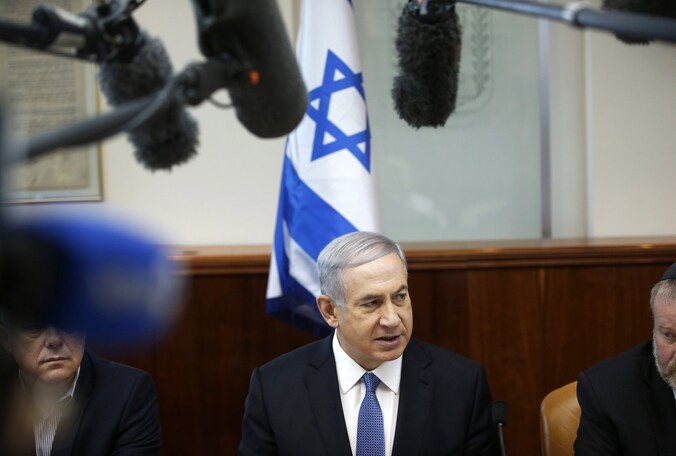 De Israëlische premier Benjamin Netanyahu.
