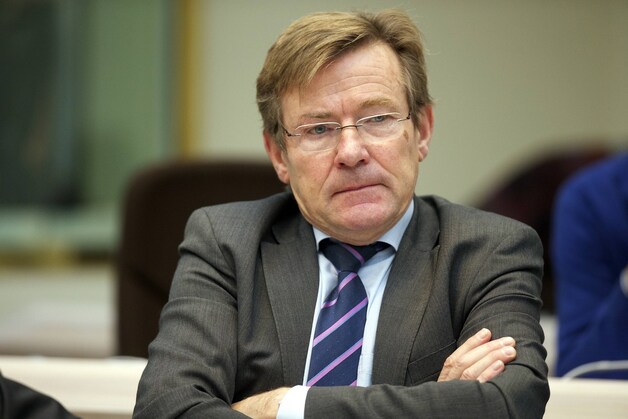 Minister van Financiën Johan Van Overtveldt (N-VA).
