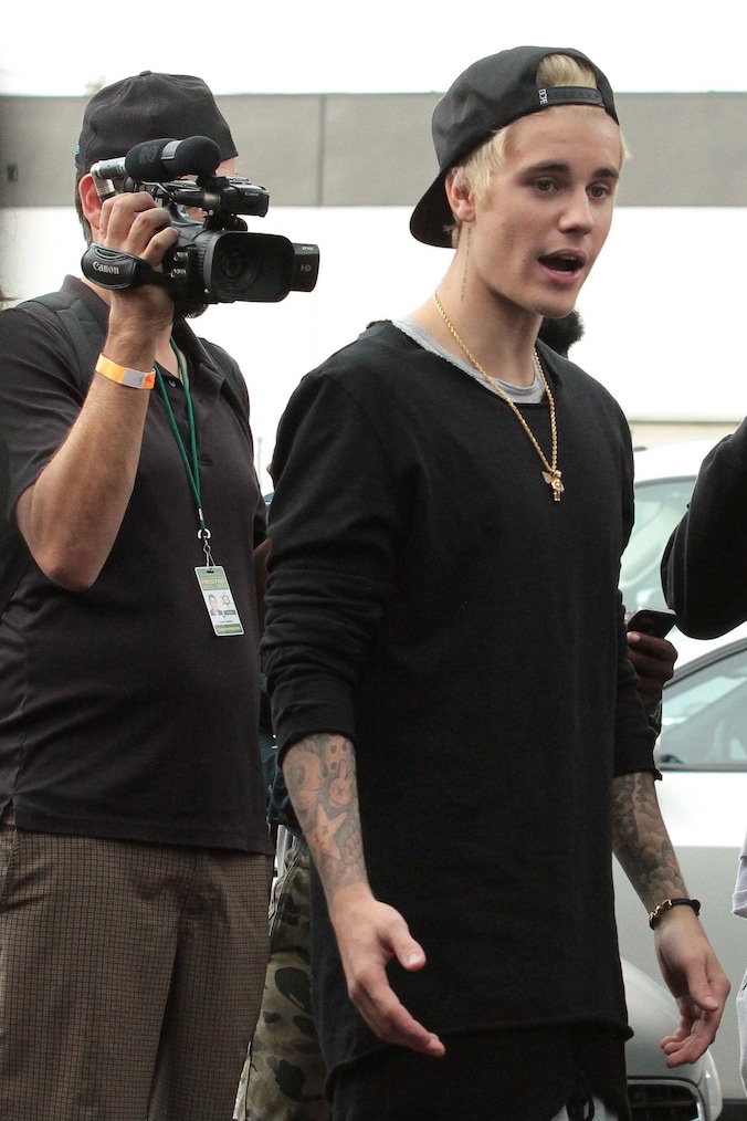 Het tieneridool Justin Bieber.