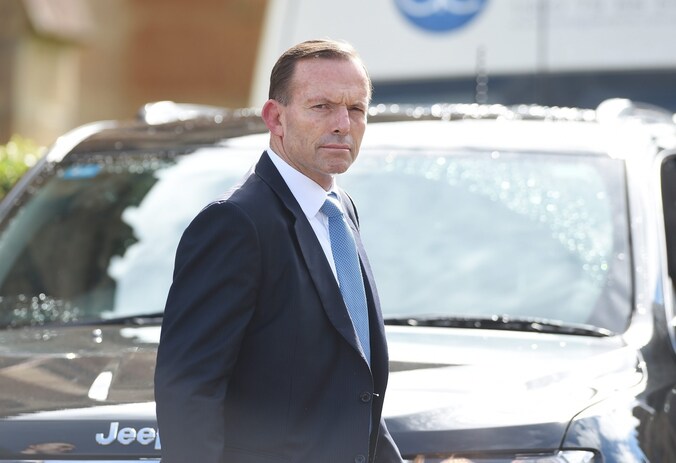De Australische premier Tony Abbott.
