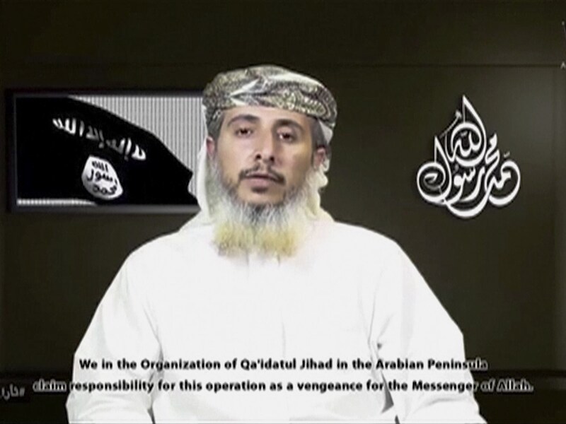 Nasr al-Ansi, de leider van al-Qaida in Jemen.