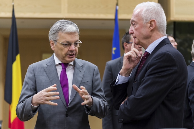 Didier Reynders en Gilles de Kerchove.