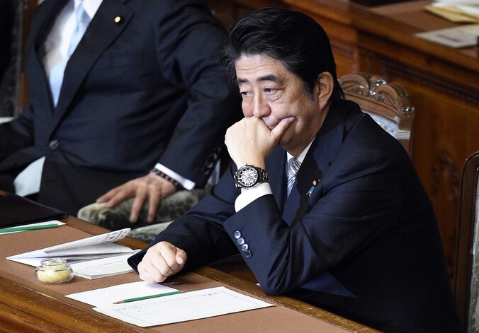 De Japanse premier Shinzo Abe.