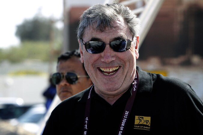 Eddy Merckx is momenteel in Qatar.
