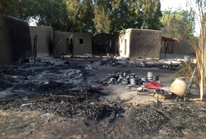 Vrijdag vielen rebellen van Boko Haram het dorpje Nougboua binnen.