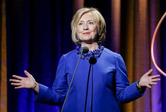 De voormalige Amerikaanse minister van Buitenlandse Zaken Hillary Clinton.