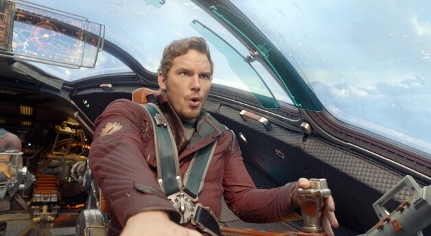 Chris Pratt in 'The Guardians of the Galaxy'
