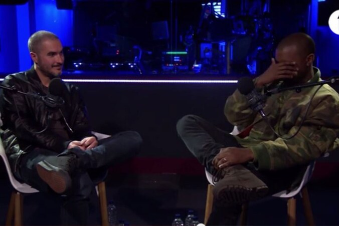 Kanye West in het interview met de BBC