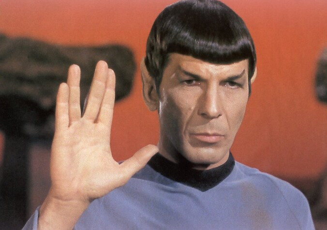 Leonard Nimoy als Spock.