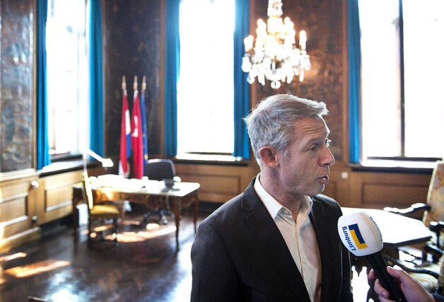 Burgemeester Onno Hoes van Maastricht.