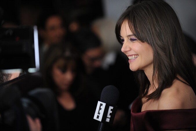 Actrice Katie Holmes in april van vorig jaar.