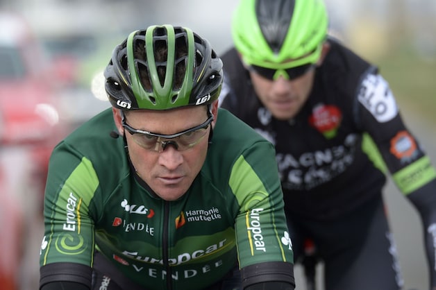 De Fransen Voeckler en Delaplace kleurden de etappe.