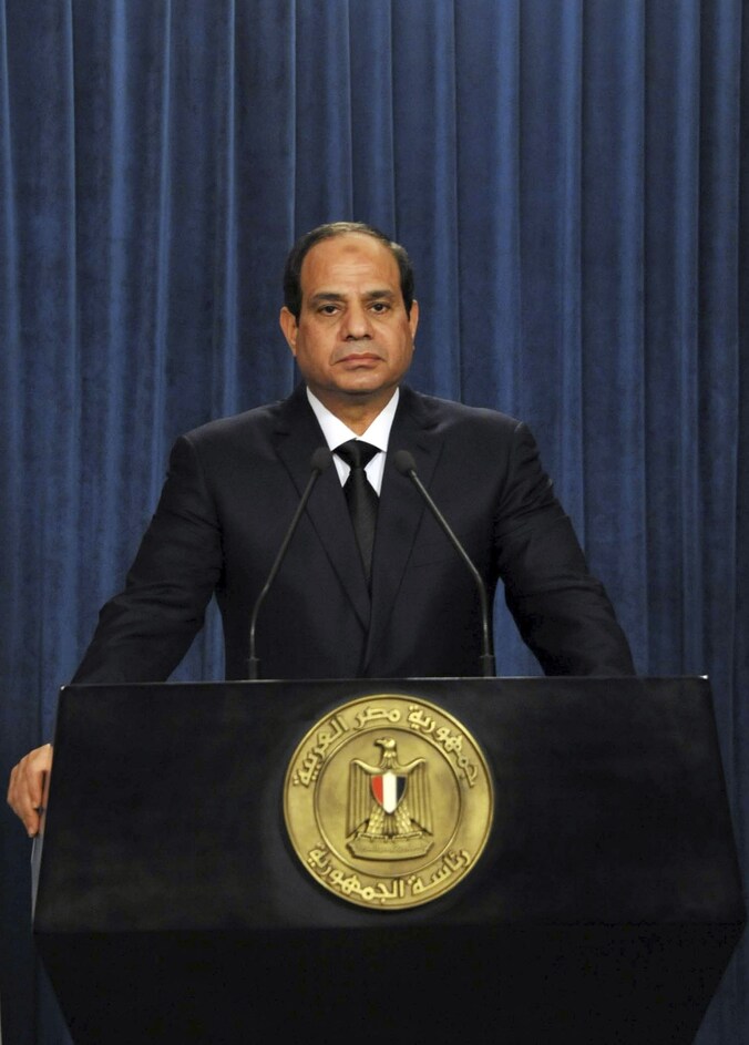 Abdel Fattah al-Sisi.