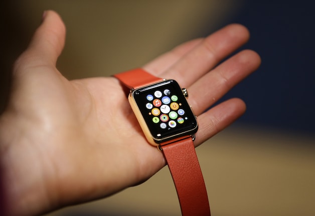 De gouden Apple Watch Edition, goed voor een pittig prijskaartje dat varieert tussen 10.000 en 17.000 dollar.