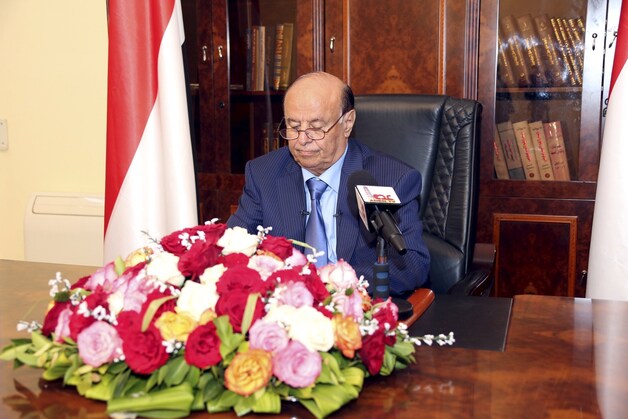 President Abd-Rabbu Mansour Hadi. © afp.