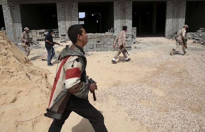 De strijd tegen IS in Syrië.