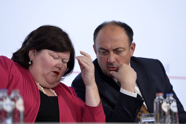Maggie De Block en Willy Borsus.