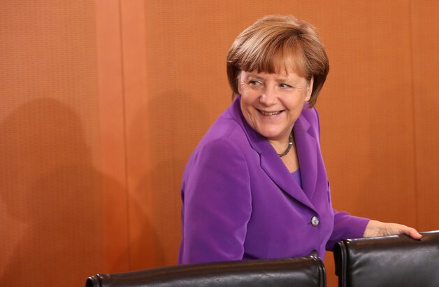 Voorzitter Duitse bondskanselier Angela Merkel.