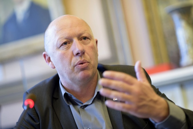 Hans Bonte, burgemeester van Vilvoorde.