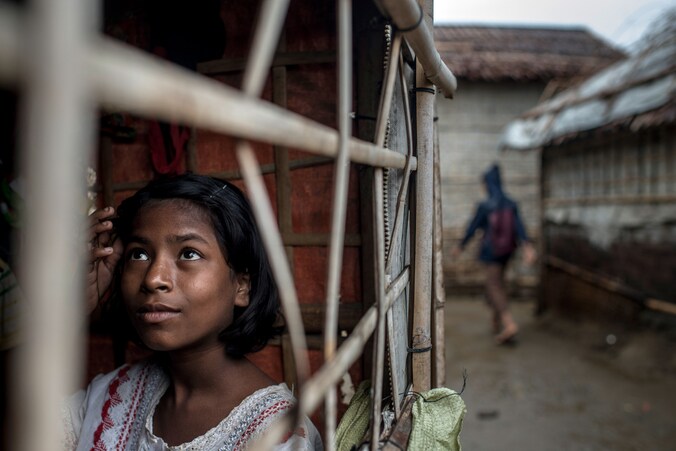Heel wat Bengalen zoeken hun toevlucht in Myanmar.