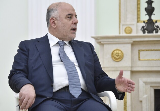 Iraaks premier Haider al-Abadi.