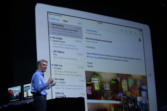 Craig Federighi over de nieuwigheden voor de iPad.