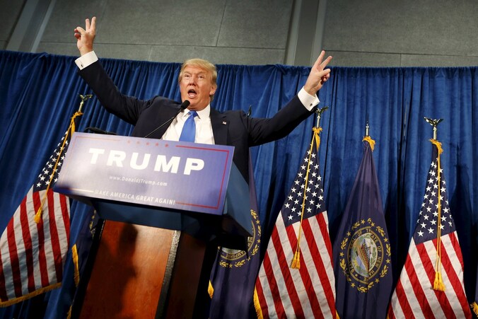 Republikeins presidentskandidaat Donald Trump.