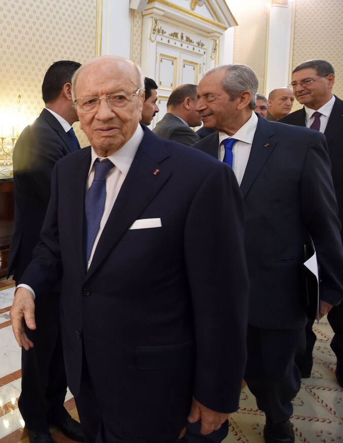 De Tunesische president Beji Caïd Essebsi