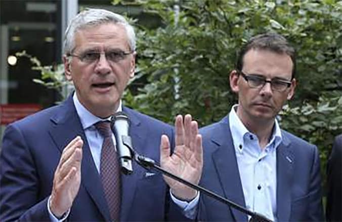 Kris Peeters en Wouter Beke