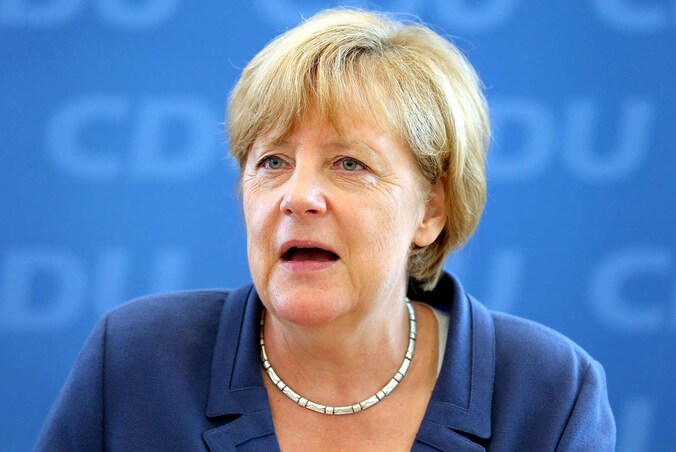 Angela Merkel.