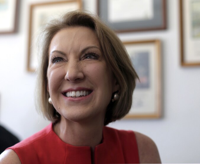 Carly Fiorina.