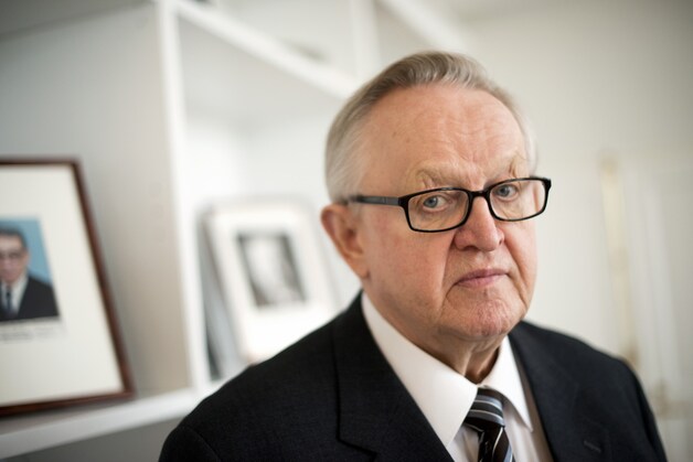 Martti Ahtisaari.