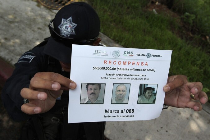Een klopjacht op drugsbaron El Chapo, die op 11 juli uit de gevangenis ontsnapte, heeft tot nu toe nog niets opgeleverd.