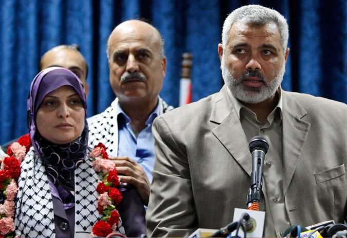 Hamas-premier Ismaïl Haniyeh. Foto uit 2009