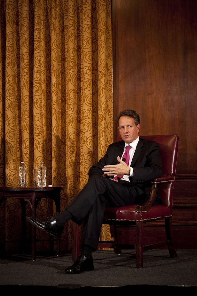 Timothy Geithner meent dat DSK niet meer in staat is het IMF te leiden.